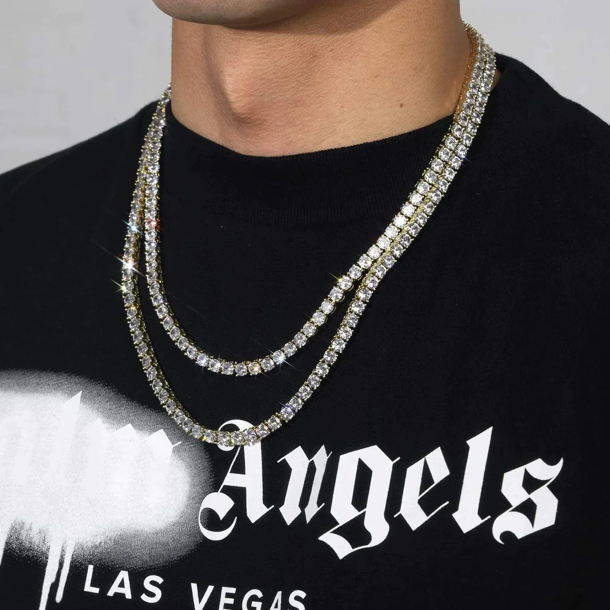 Moissanite Tennis Chain 4mm