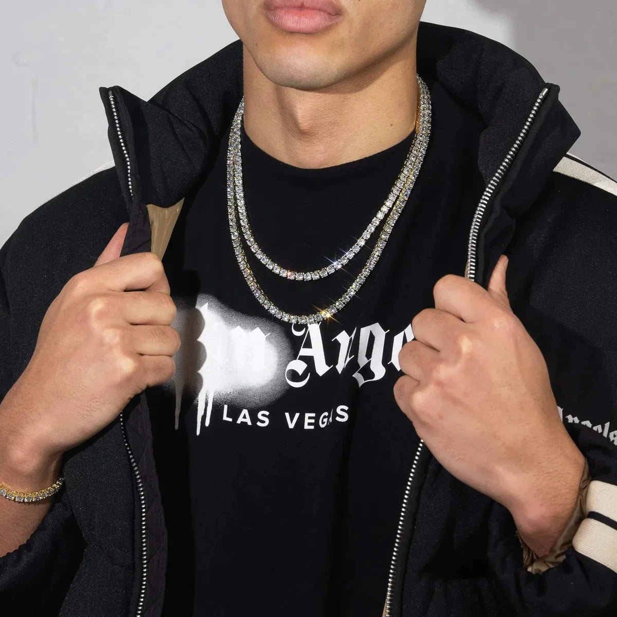 Moissanite Tennis Chain 4mm