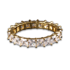 Classic Square Gold-Plated Ring