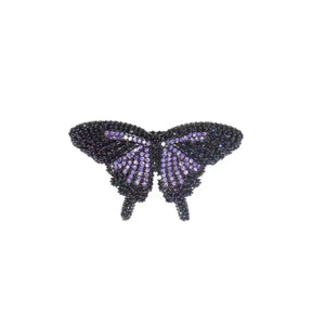 Blue Butterfly Multi-Shape Brooch Sweatshirt Chain