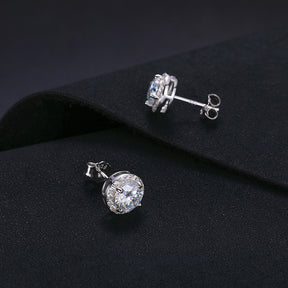 Ice Candy Moissan Stud Earrings