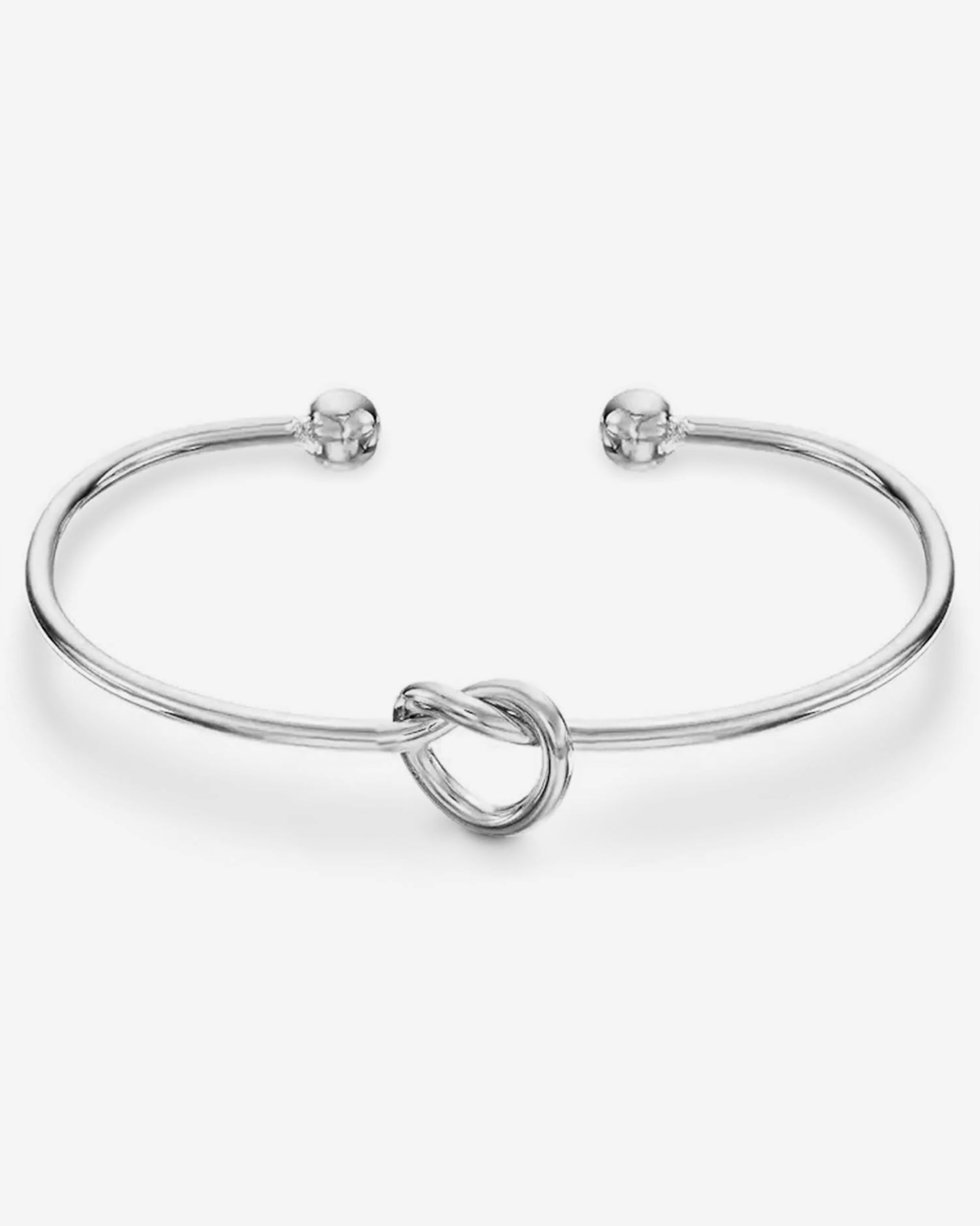 14K Gold Love Knot bangle