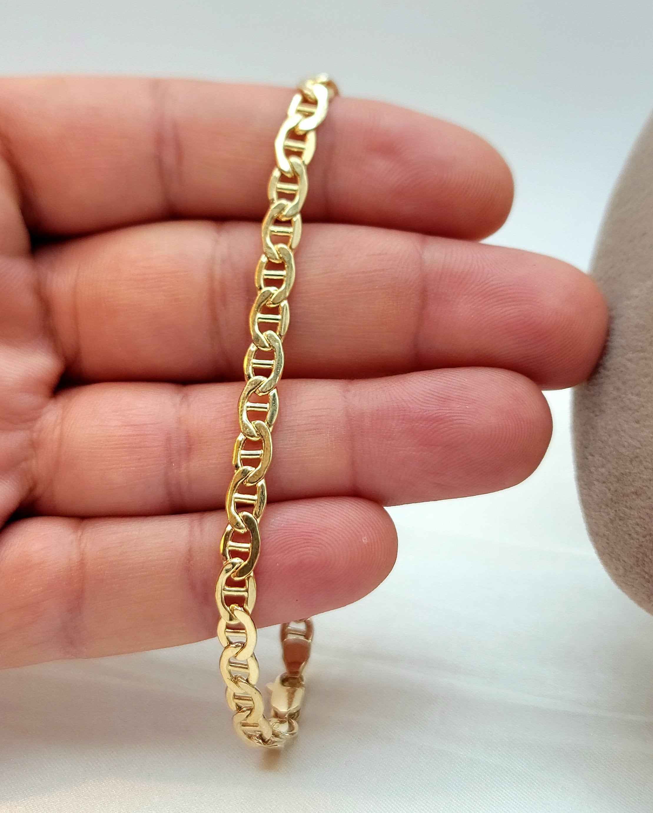 14K Gold Tina Link Bracelet