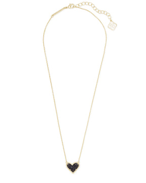 Ari Heart 14K Gold Pendant Necklace