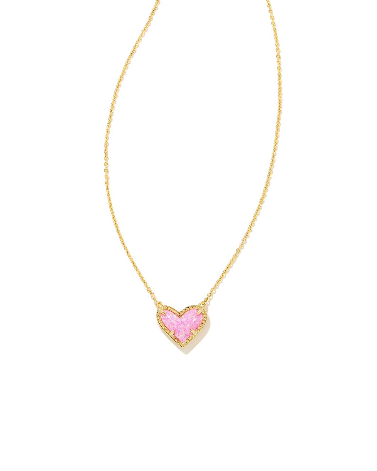 Ari Heart 14K Gold Pendant Necklace