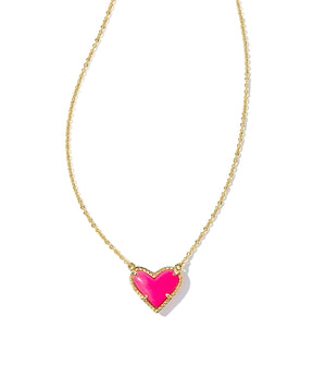 Ari Heart 14K Gold Pendant Necklace