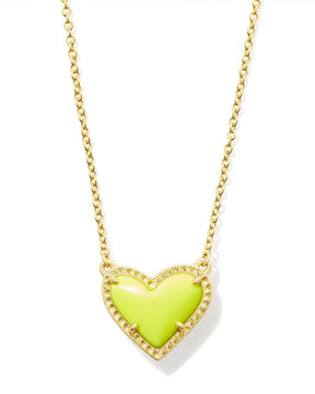 Ari Heart 14K Gold Pendant Necklace