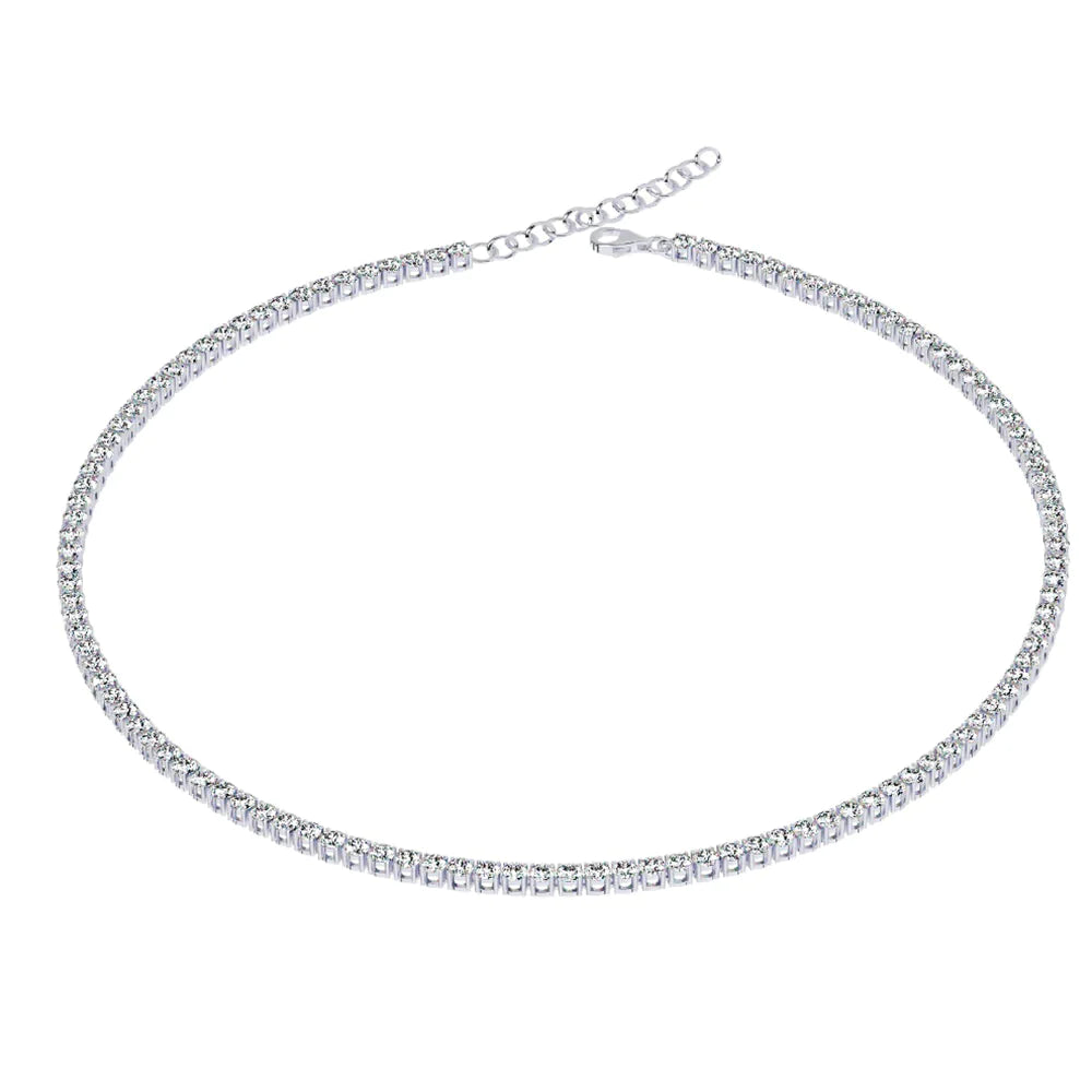 EWIGJEWELS™ - Crystal' Tennis Necklace