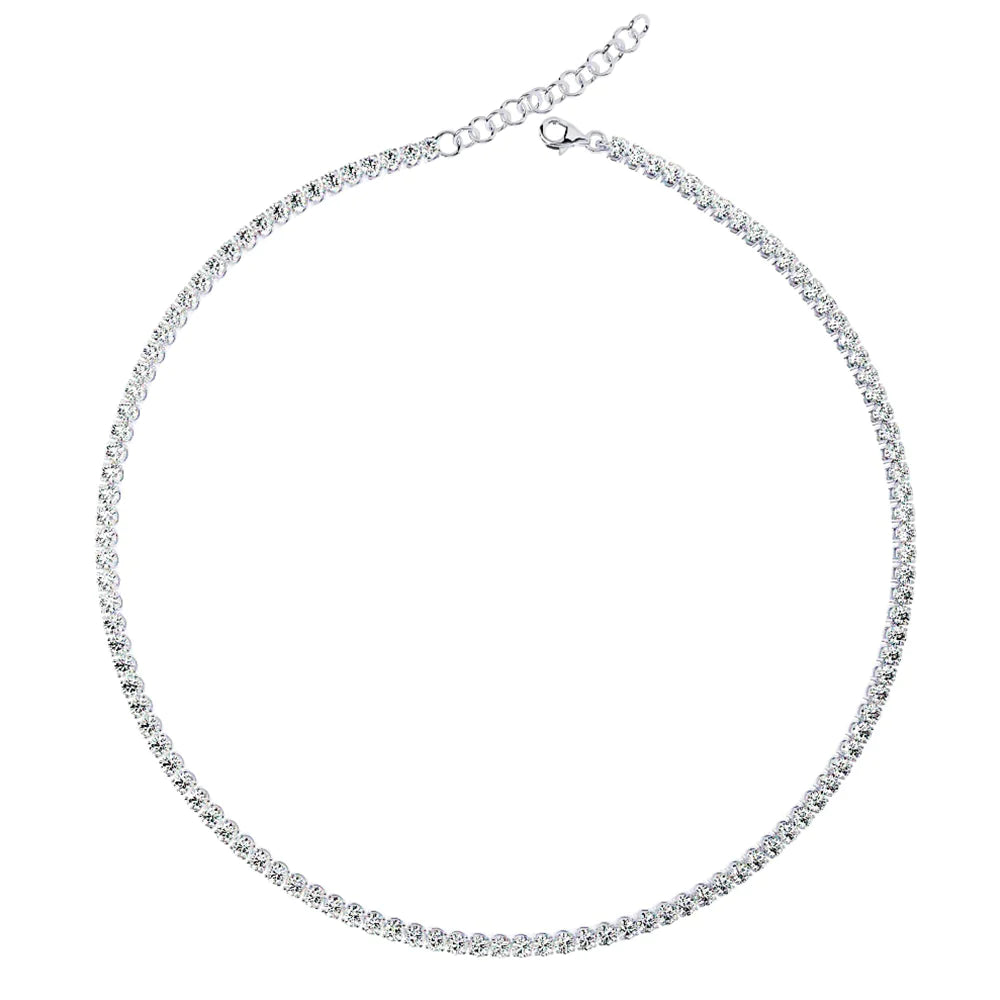 EWIGJEWELS™ - Crystal' Tennis Necklace