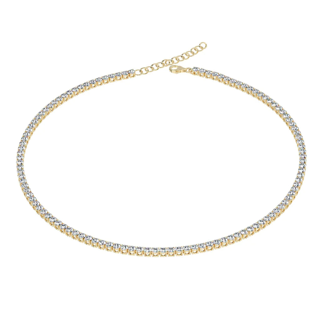 EWIGJEWELS™ - Crystal' Tennis Necklace