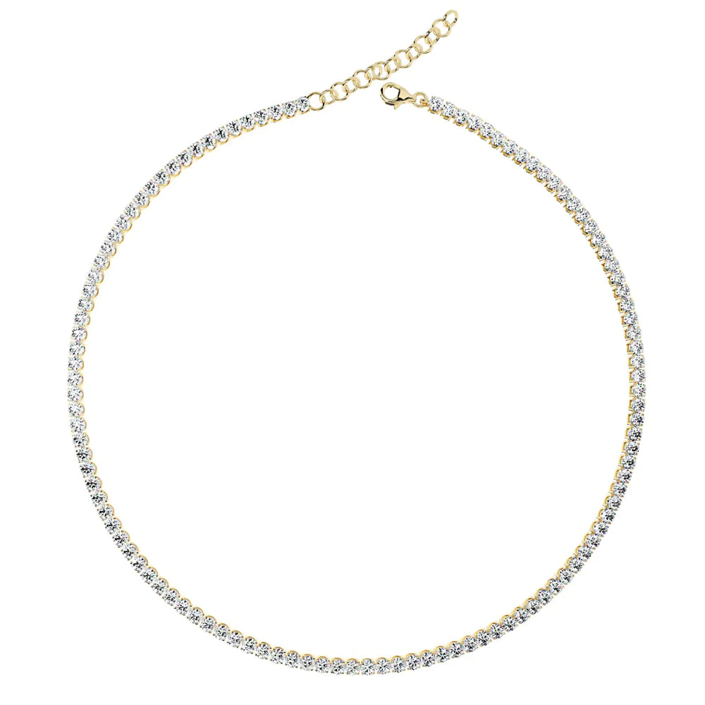 EWIGJEWELS™ - Crystal' Tennis Necklace