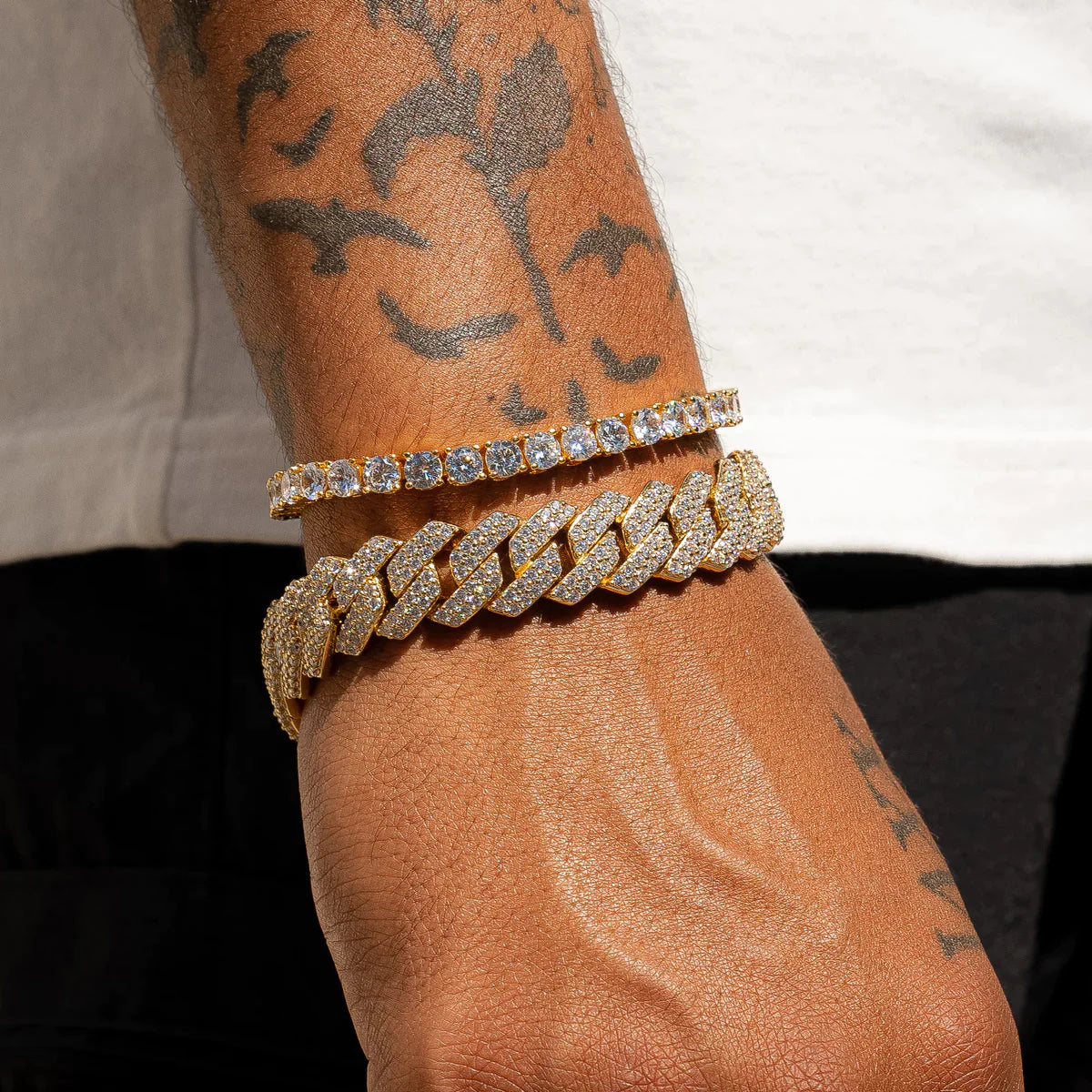 Cuban link bracelets