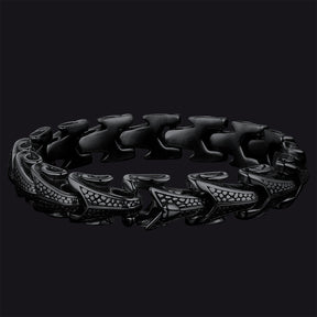 EwigJewels Men's Viking Dragon Bracelet Stainless Steel