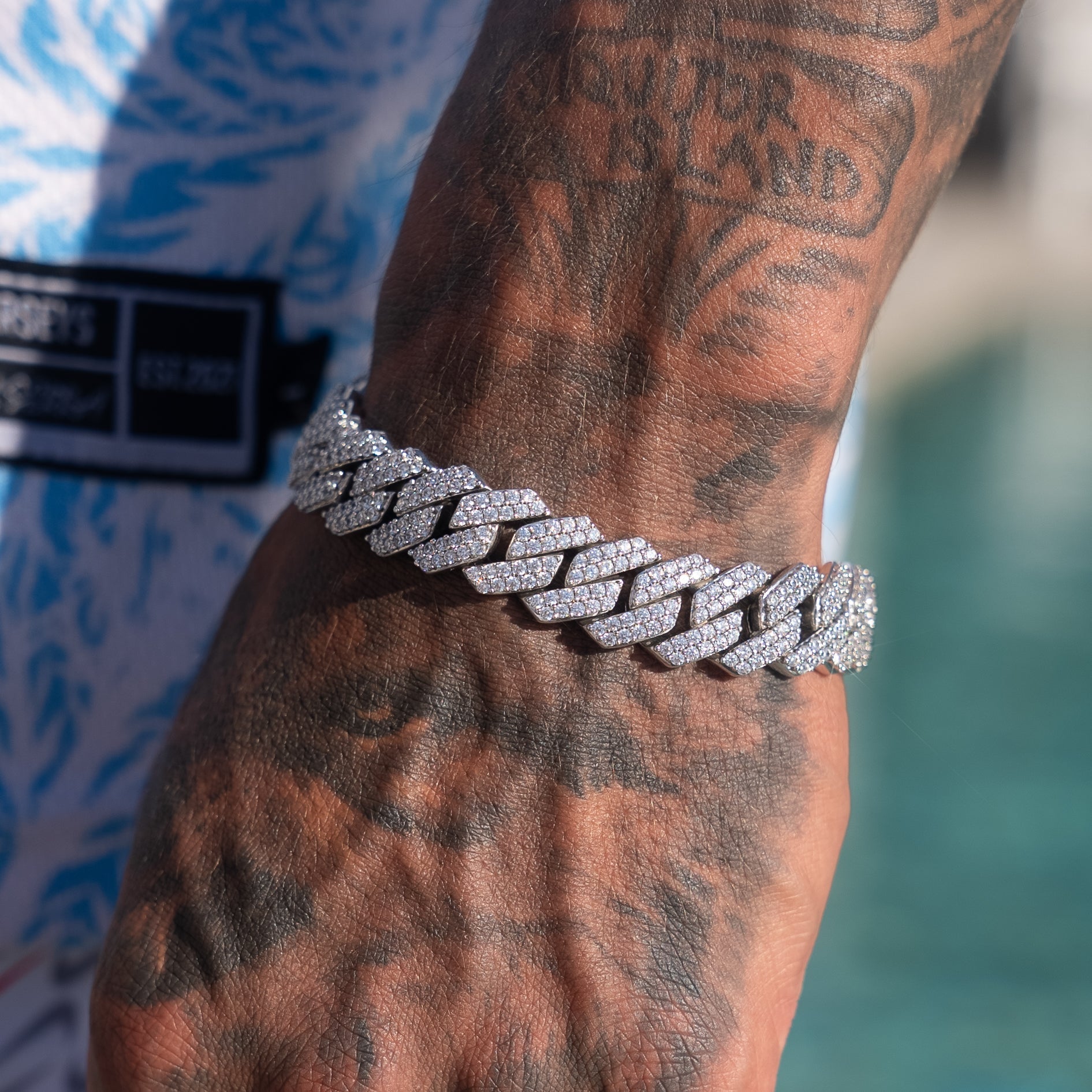 Cuban link bracelets